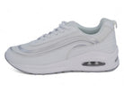Women's White & Gray Bubble Athletic Sneaker