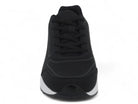 Women's Matte Black Bubble Athletic Sneaker