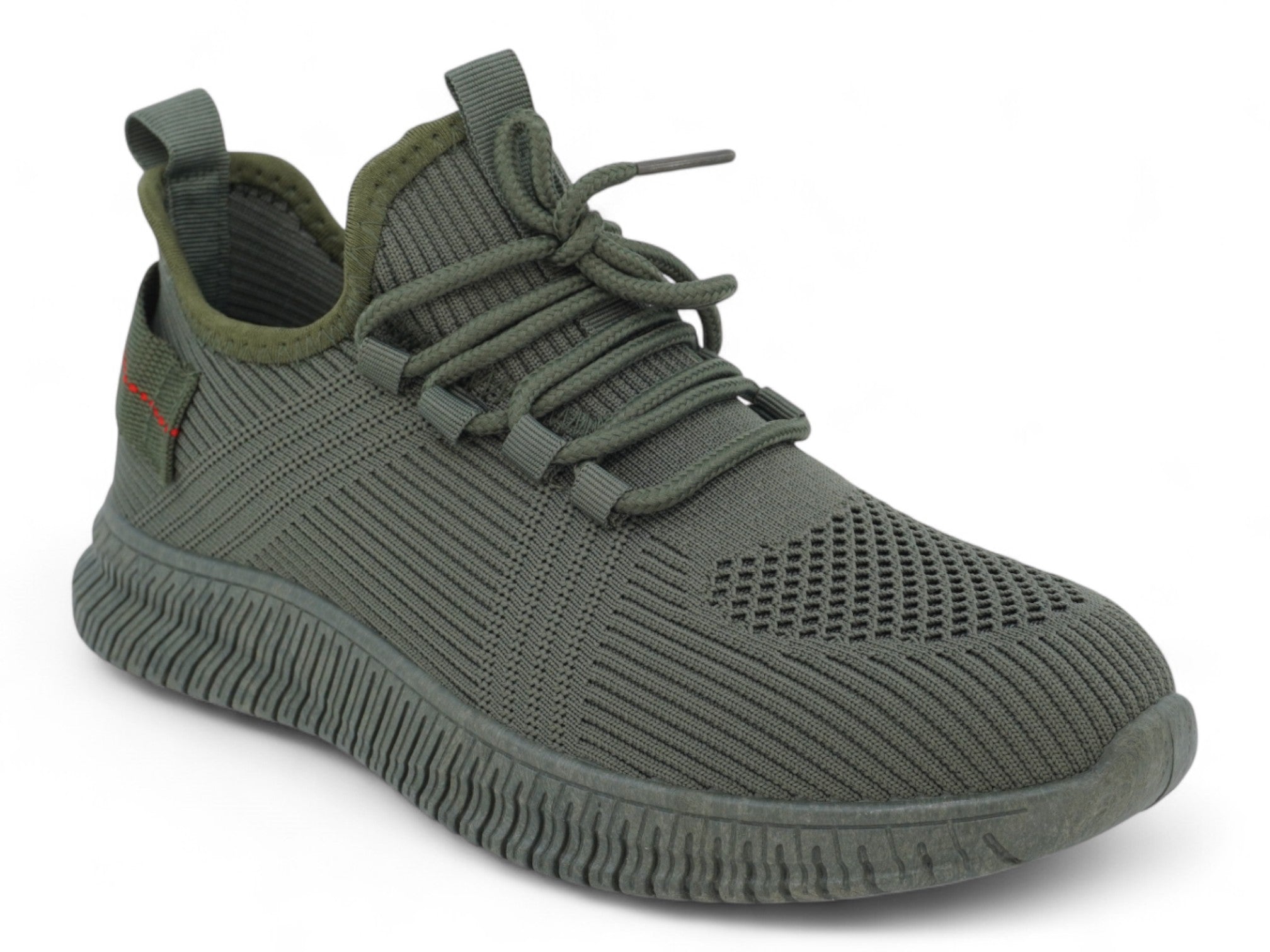 Women's Olive Green Premium Fly Knit Sneaker