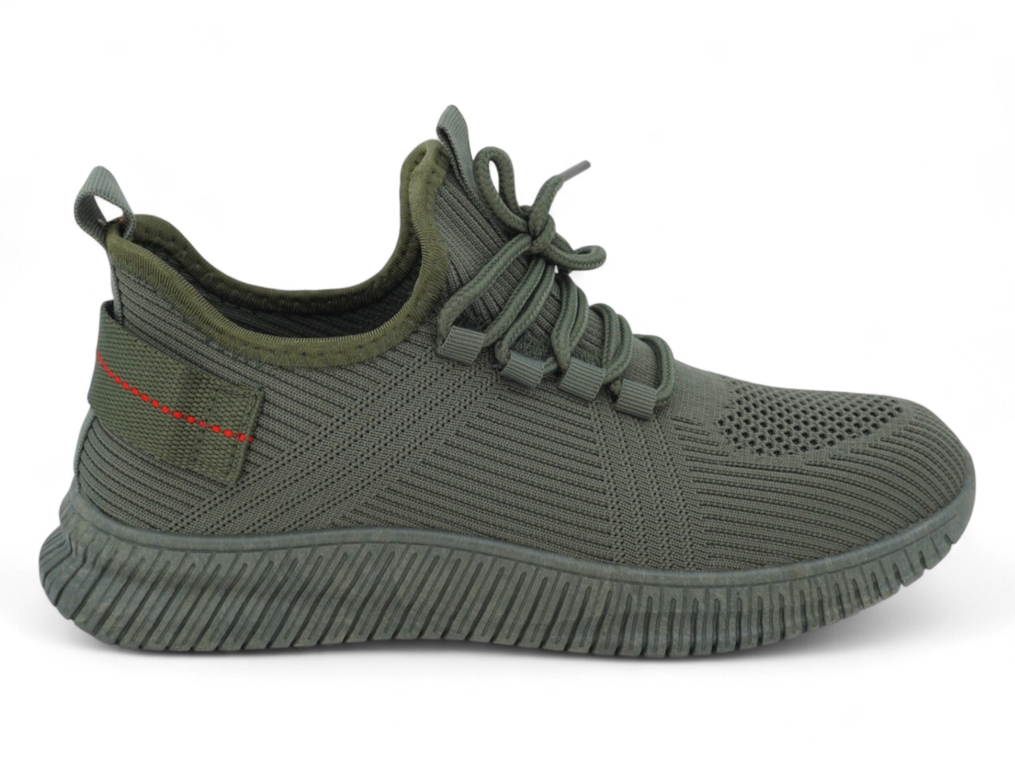 Women's Olive Green Premium Fly Knit Sneaker