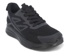 Women's Black Foam Padded Athletic Sneaker