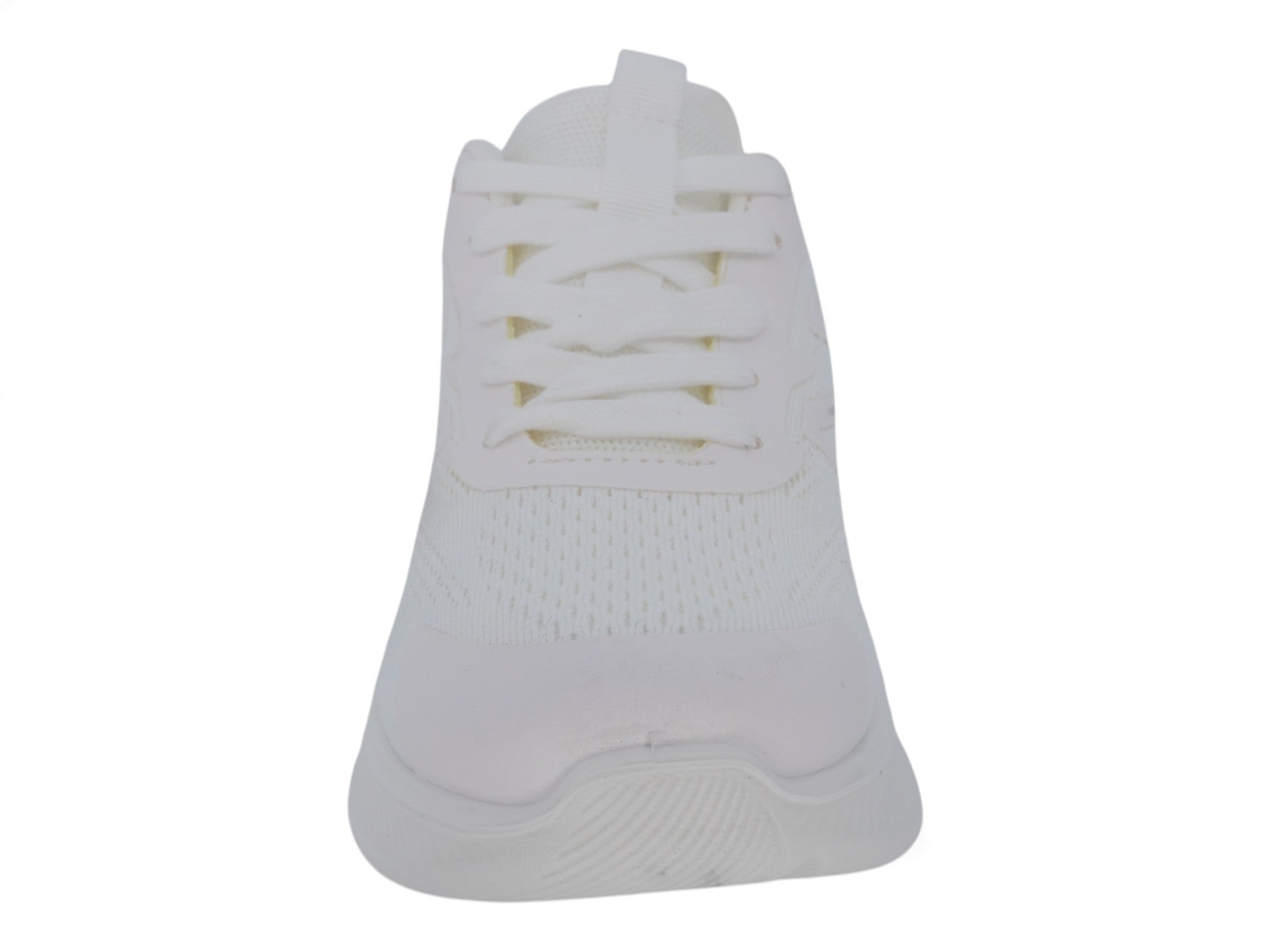 Women's White Foam Padded Athletic Sneaker
