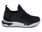 Women's Black Sport Fly Knit Sneaker
