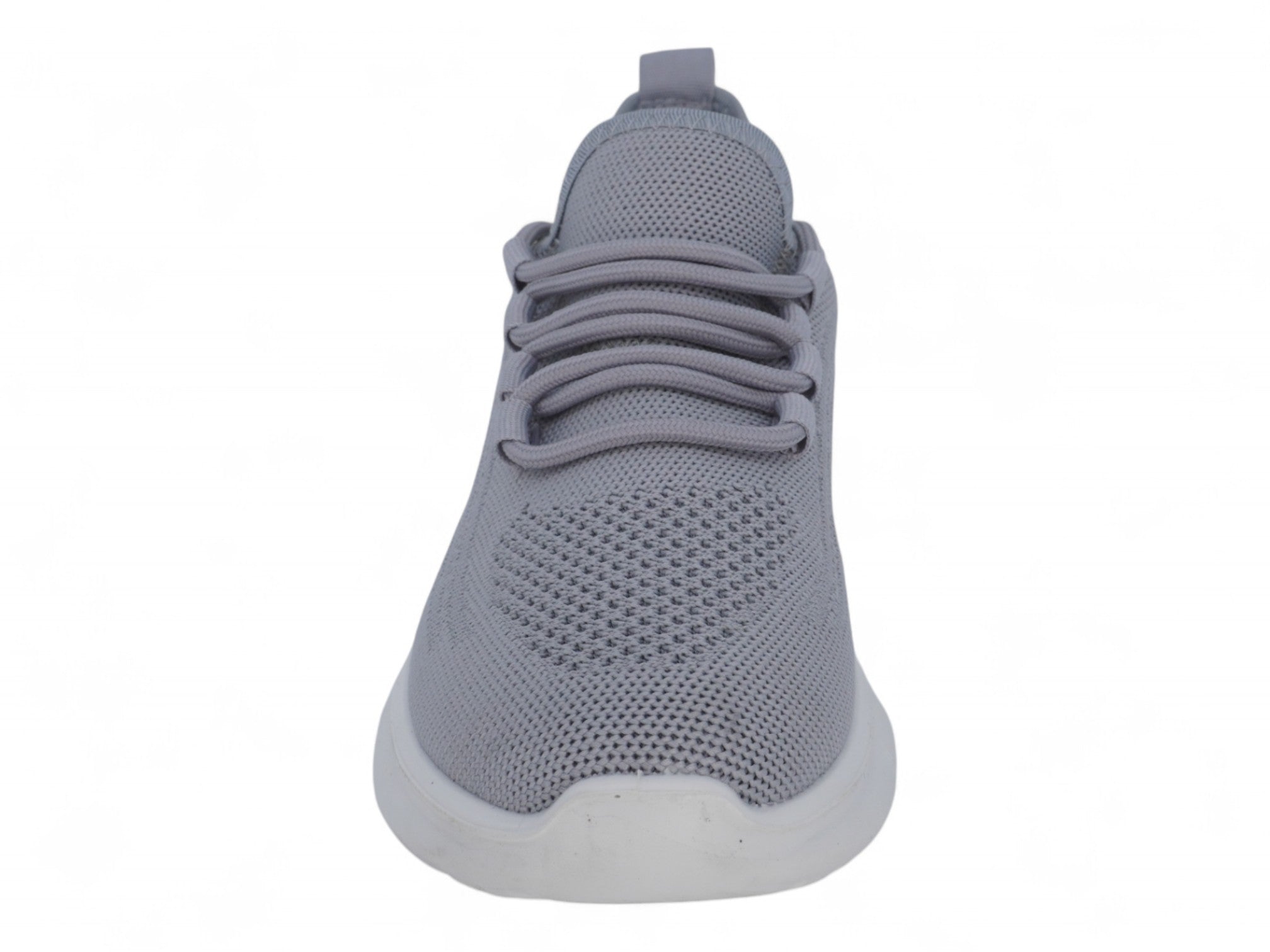 Women's Gray Fly Knit Bubble Sneaker