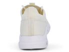 Women's Cream Low Cut Fly Knit Sneaker