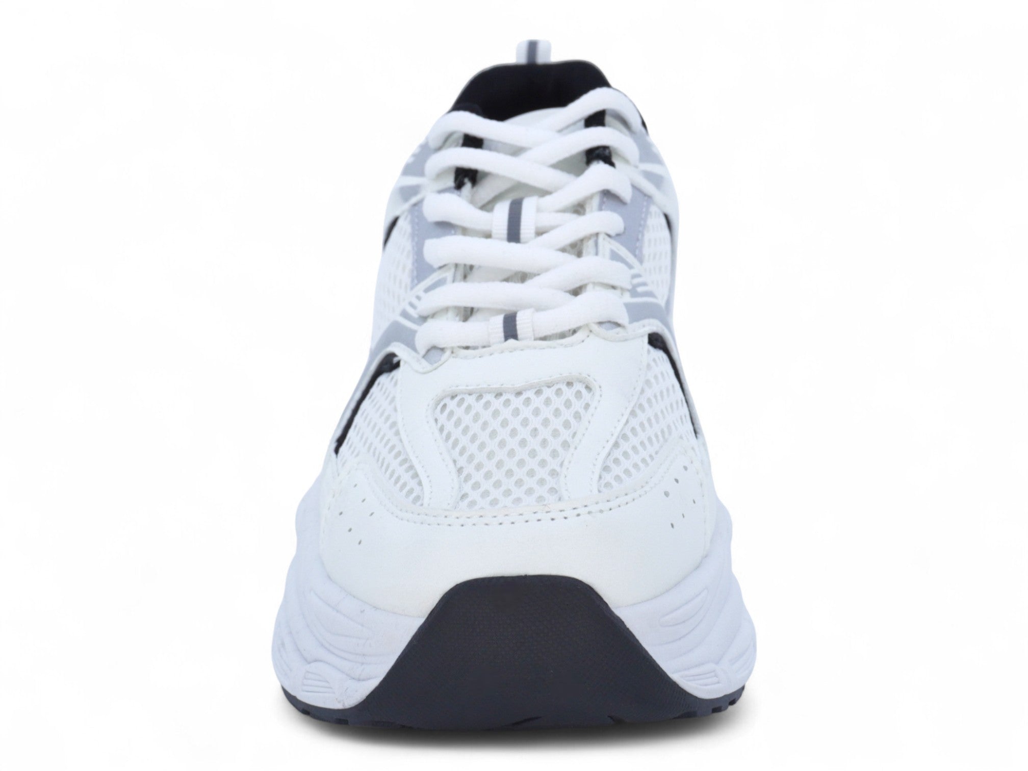 Women's White & Silver Tempo X Sneaker
