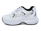 Women's White & Silver Tempo X Sneaker