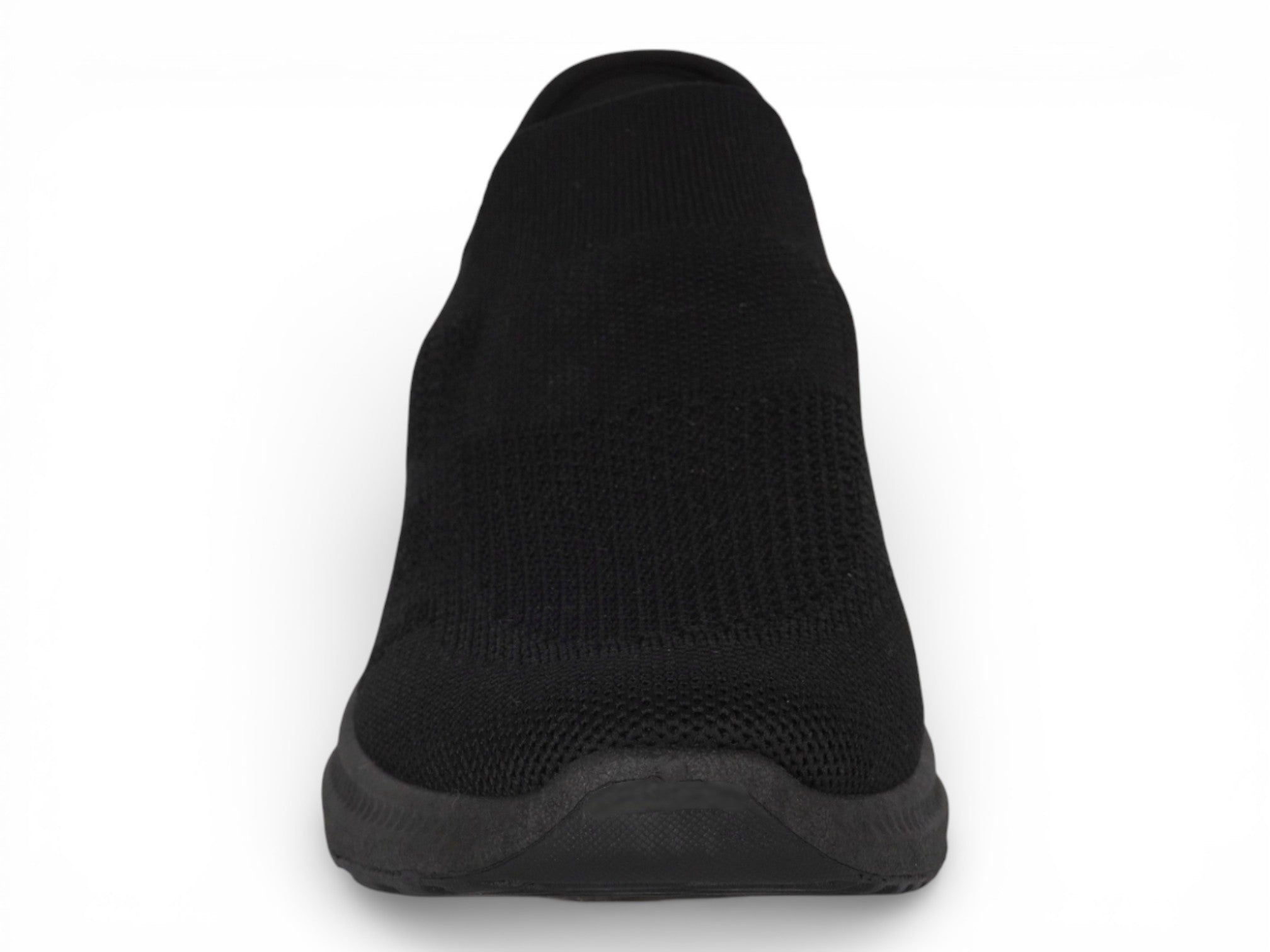 Women's Black Fly Knit Hands Free Sneaker