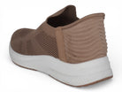 Women's Taupe Fly Knit Hands Free Sneaker
