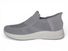 Women's Gray Fly Knit Hands Free Sneaker