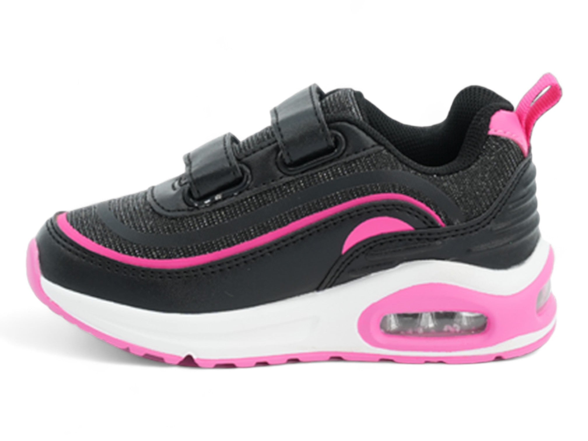 Toddler Pink & Black Bubble Athletic Sneaker