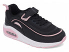 Toddler Black & Pink Bubble Sneaker