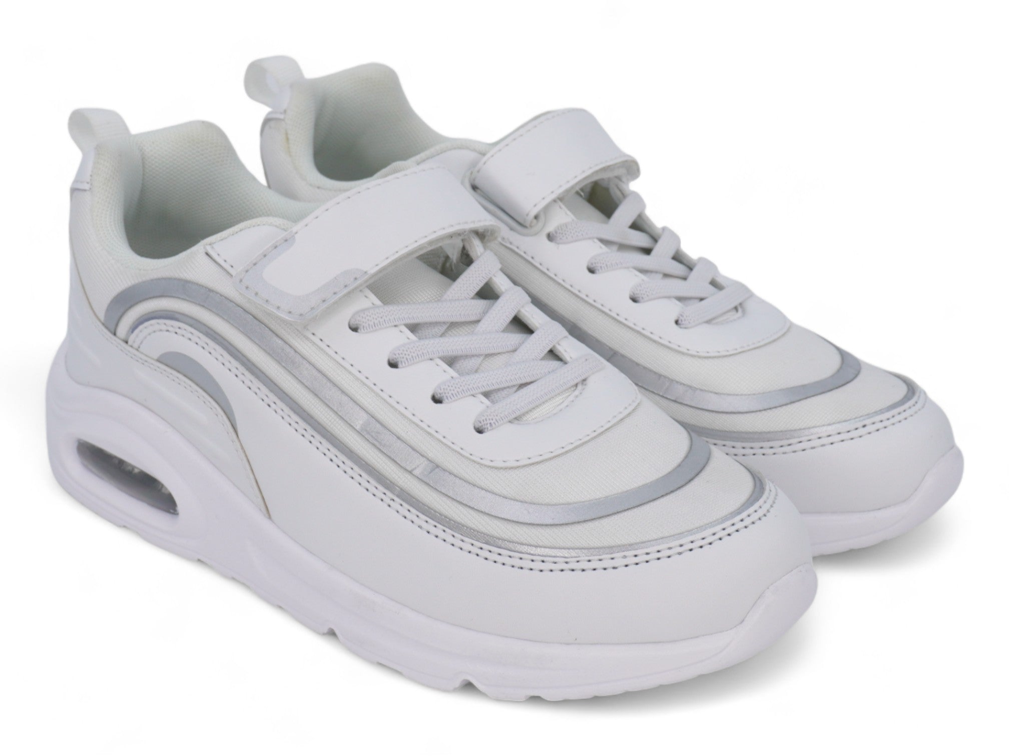 Toddler White Bubble Sneaker