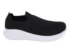 Toddler Black Slip On Sneaker