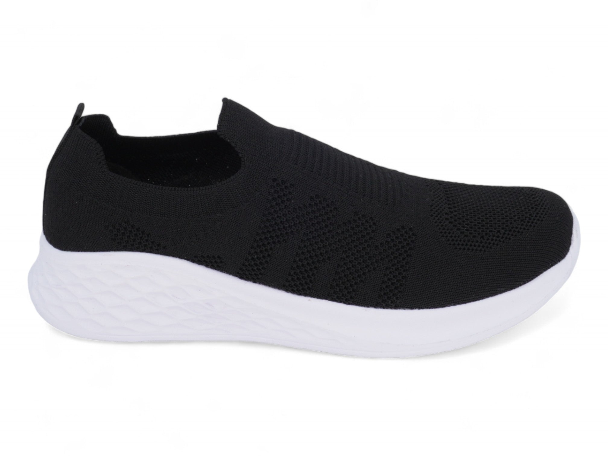 Toddler Black Slip On Sneaker