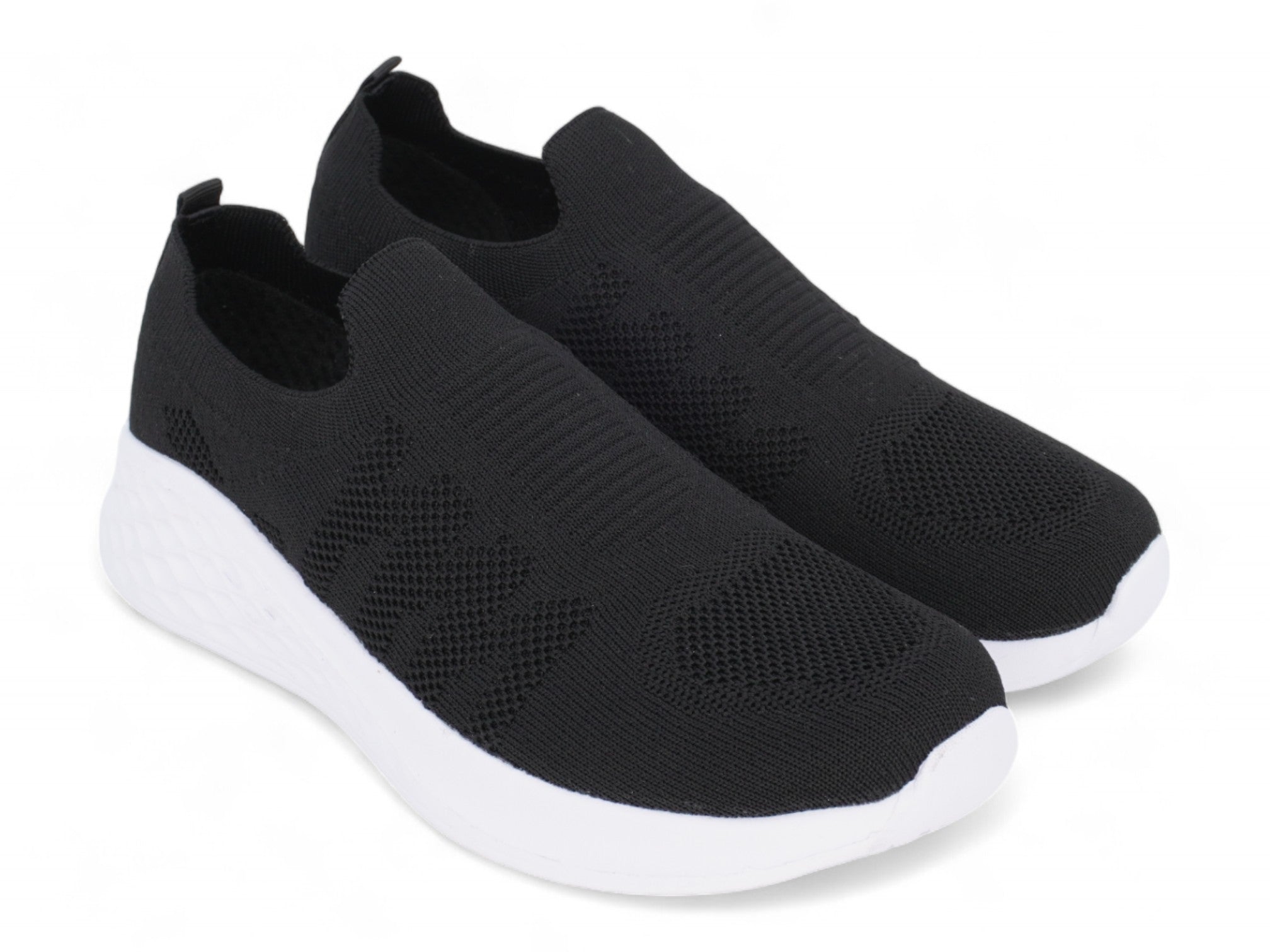 Toddler Black Slip On Sneaker