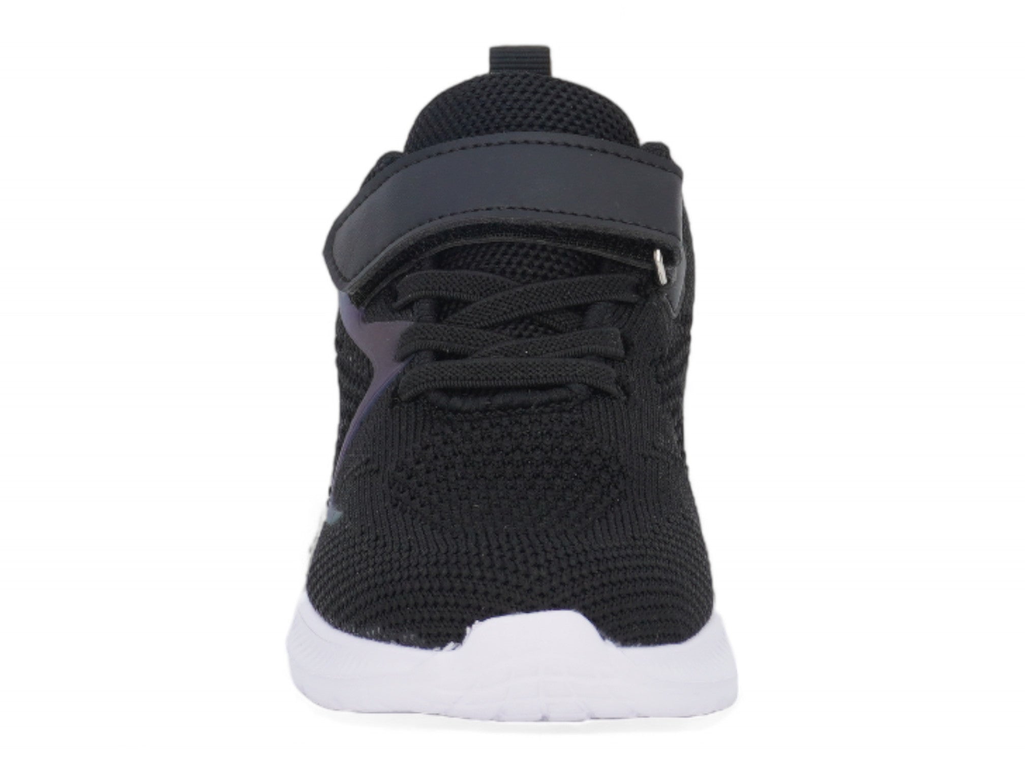 Toddler Black Lace Slip On Sneaker