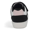 Toddler Black & Pink Laceup Sneaker