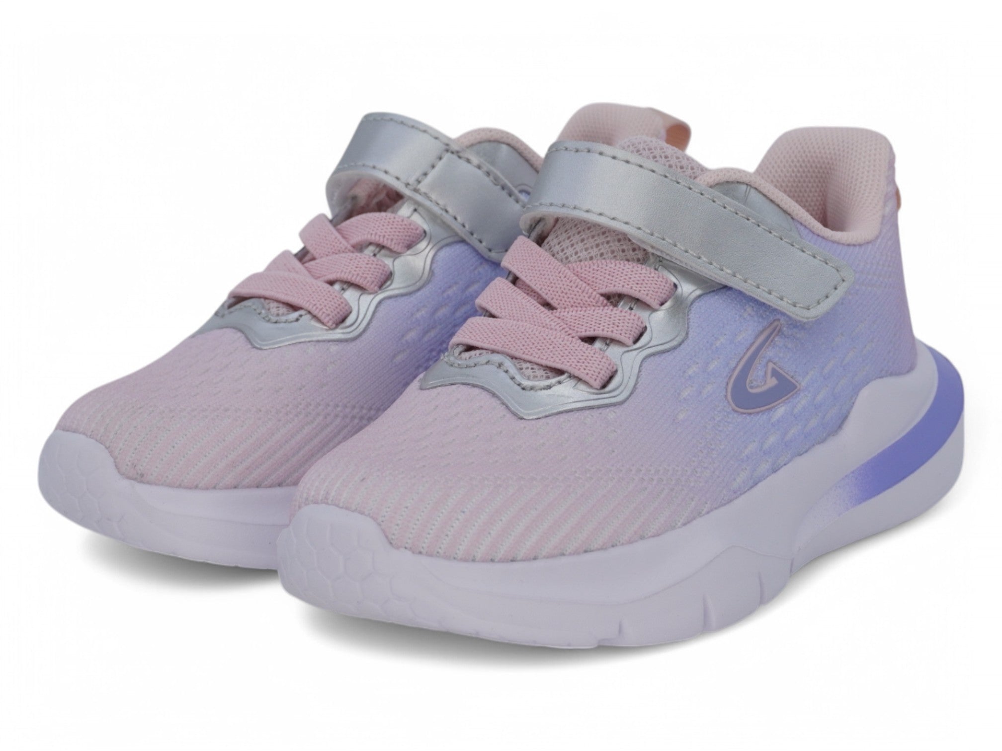 Toddler Pink & Purple Velcro Sneaker