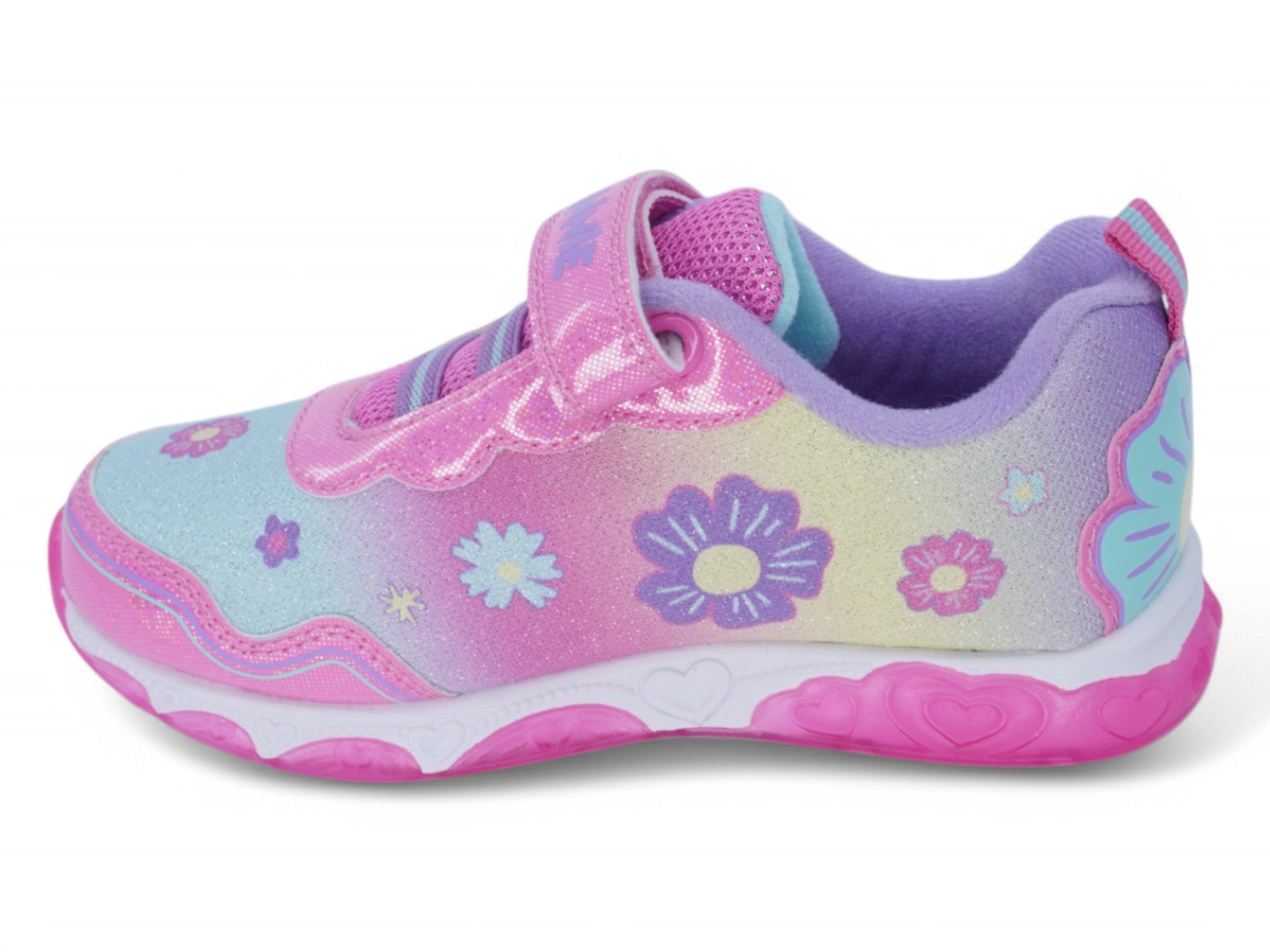Toddler Pink & Purple Minnie Mouse Sneaker – Fabco Shoes
