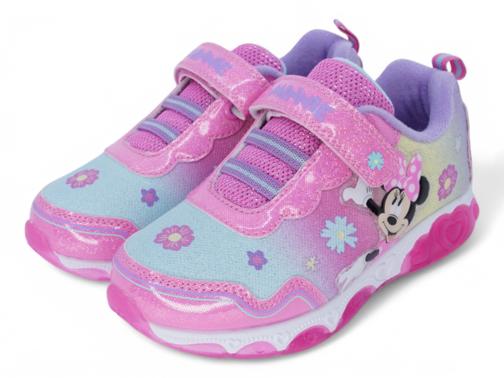 Toddler Pink & Purple Minnie Mouse Sneaker