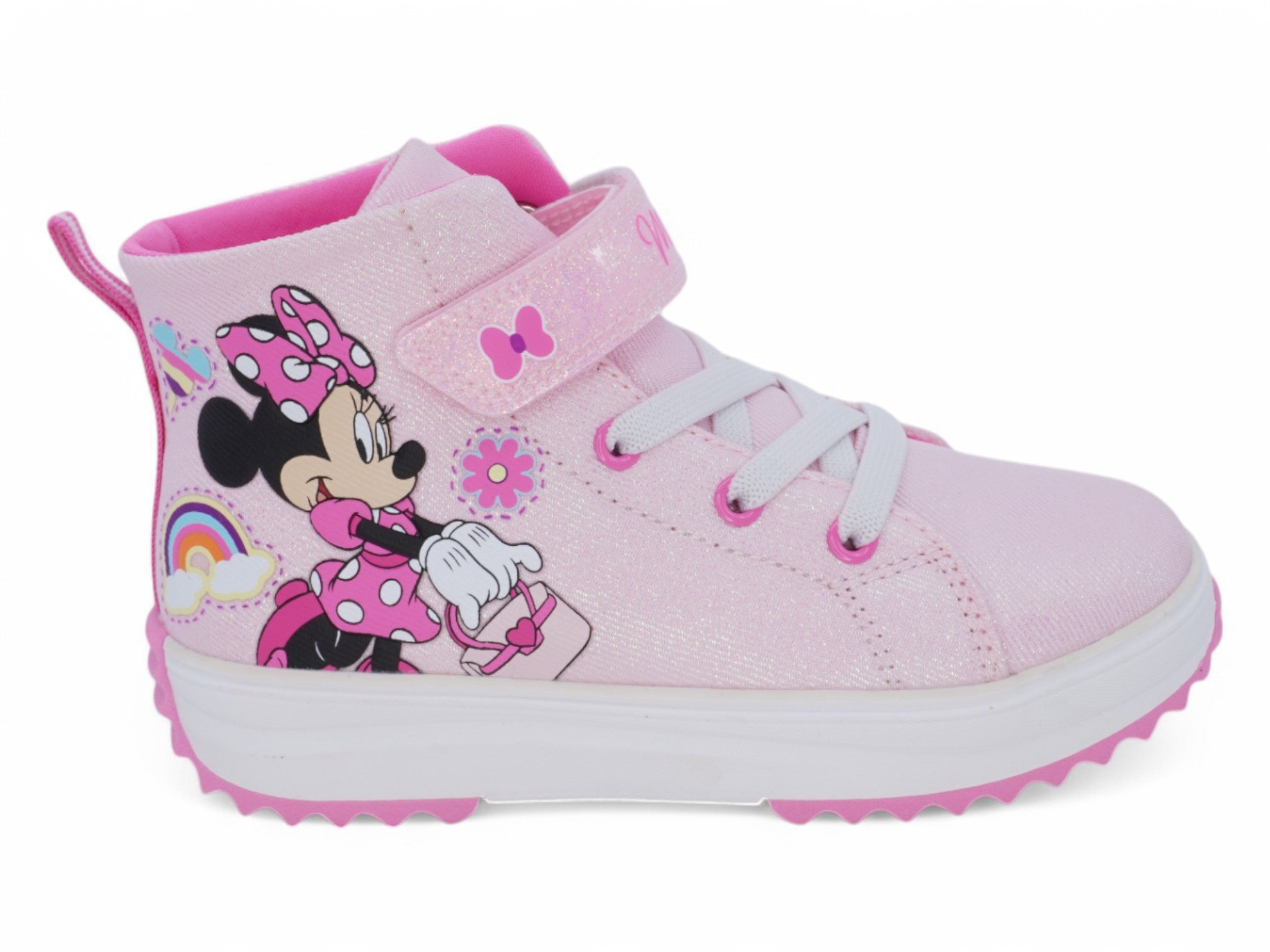 Toddler Lug Minnie Mouse High Top Sneaker