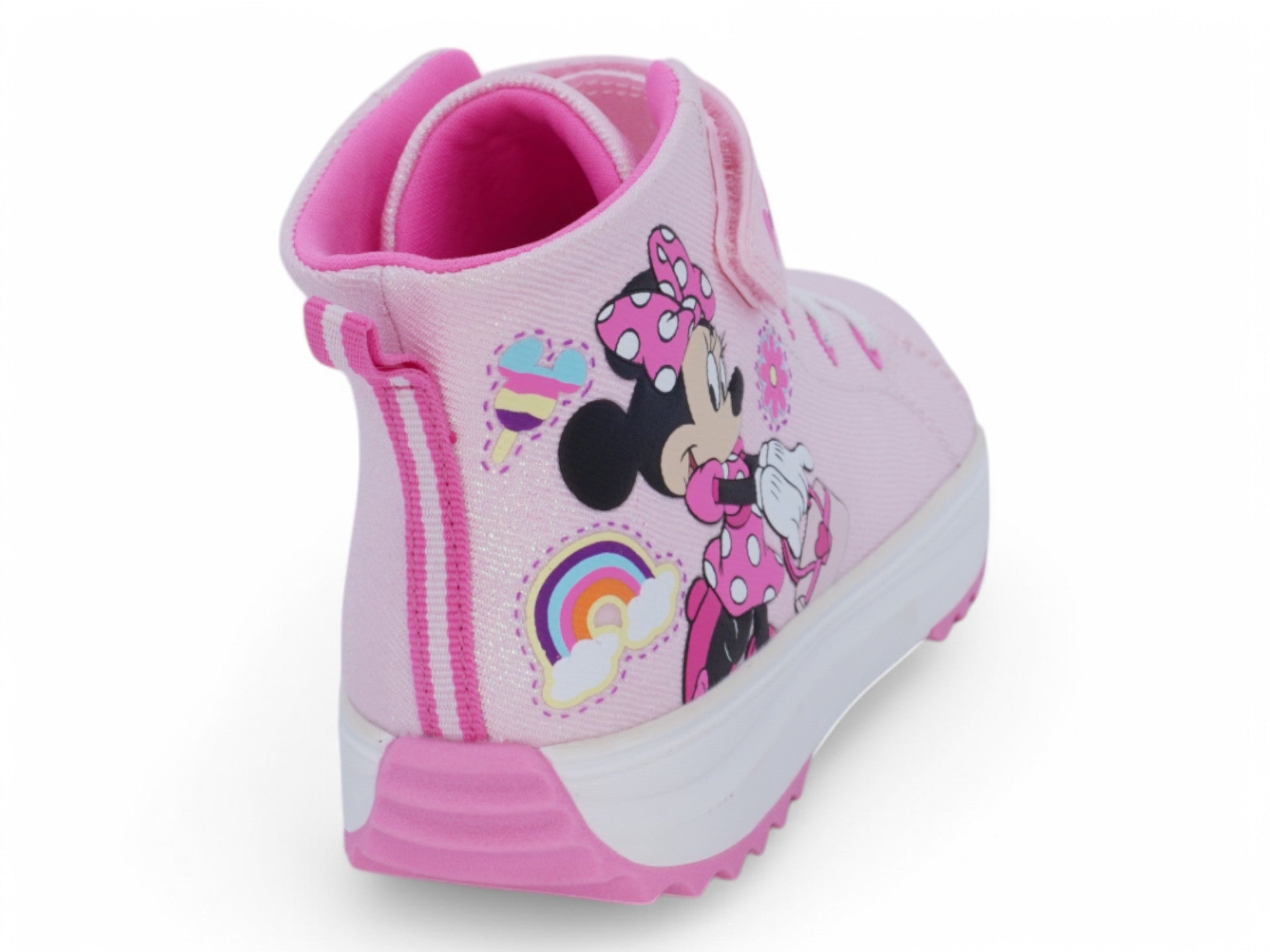 Toddler Lug Minnie Mouse High Top Sneaker