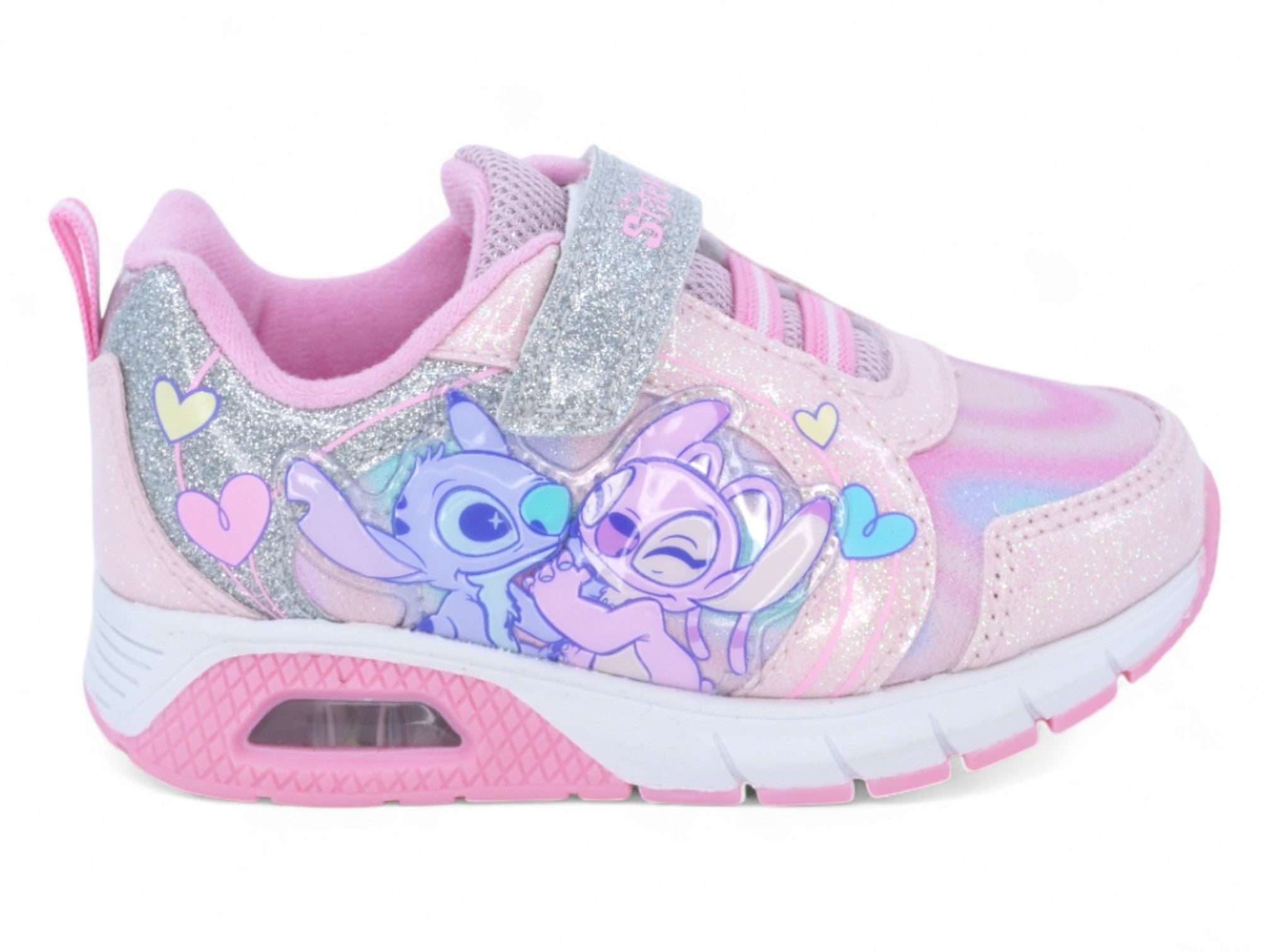 Toddler Pink Lilo & Stitch Sneaker