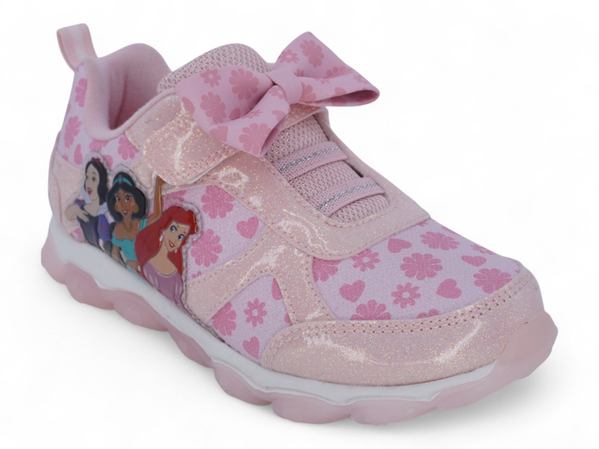 Toddler Light Pink Princess Light Up Sneaker