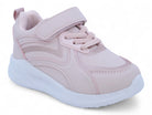 Toddler Light Pink & Rose Gold Bubble Athletic Sneaker