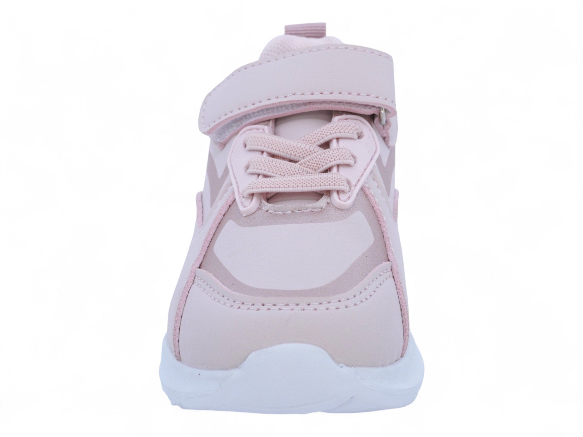 Toddler Light Pink & Rose Gold Bubble Athletic Sneaker