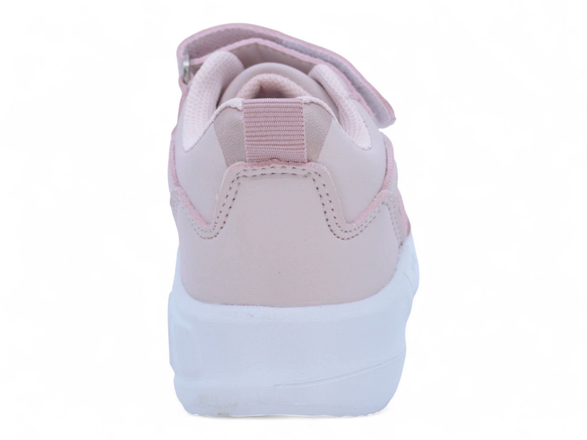 Toddler Light Pink & Rose Gold Bubble Athletic Sneaker