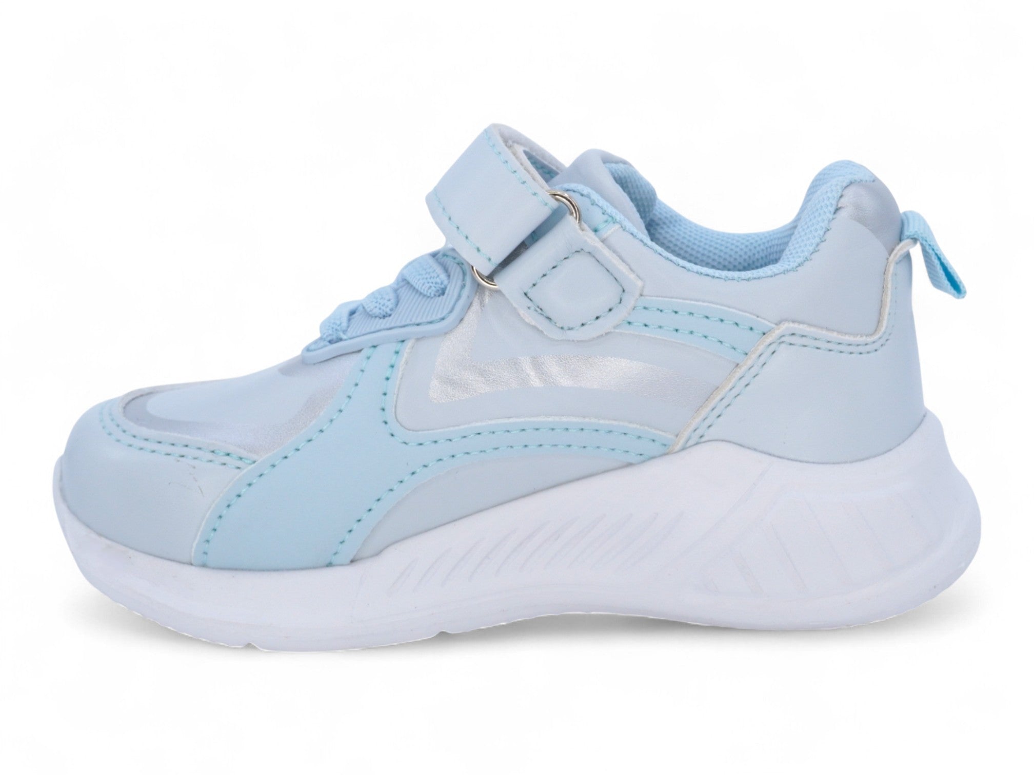 Toddler Light Blue Bubble Athletic Sneaker