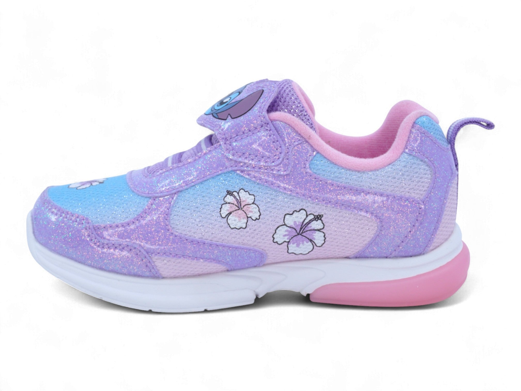 Girls' Purple Stitch Sneaker