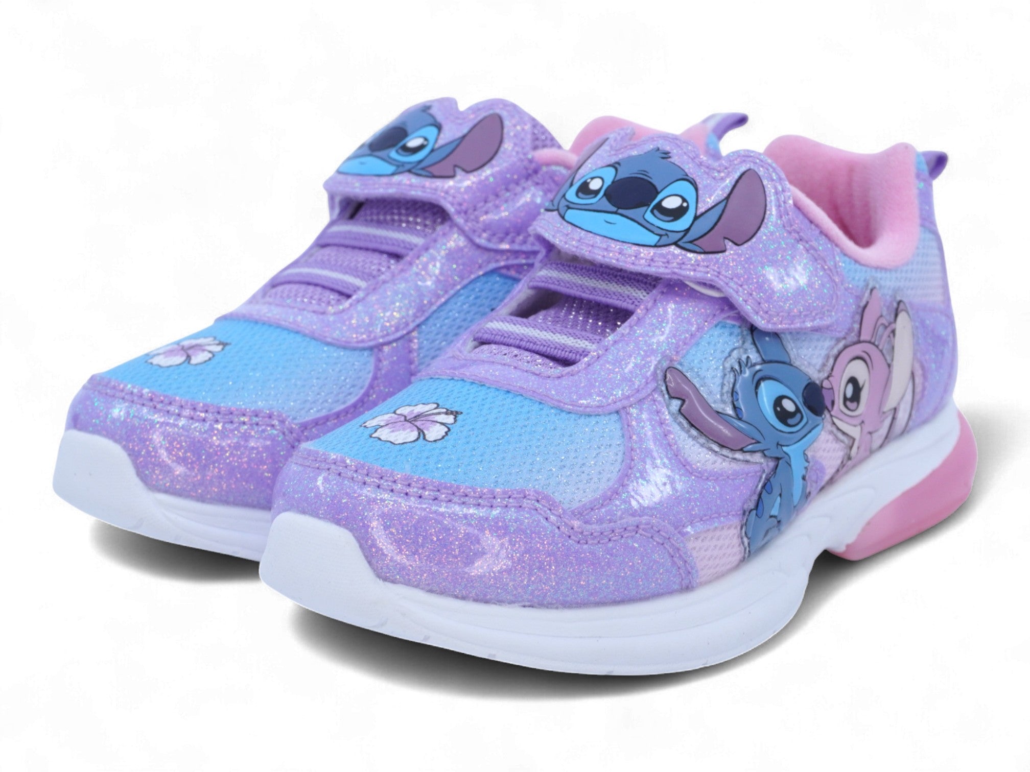 Girls' Purple Stitch Sneaker
