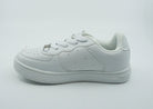 Girls White Courtside Athletic Sneaker