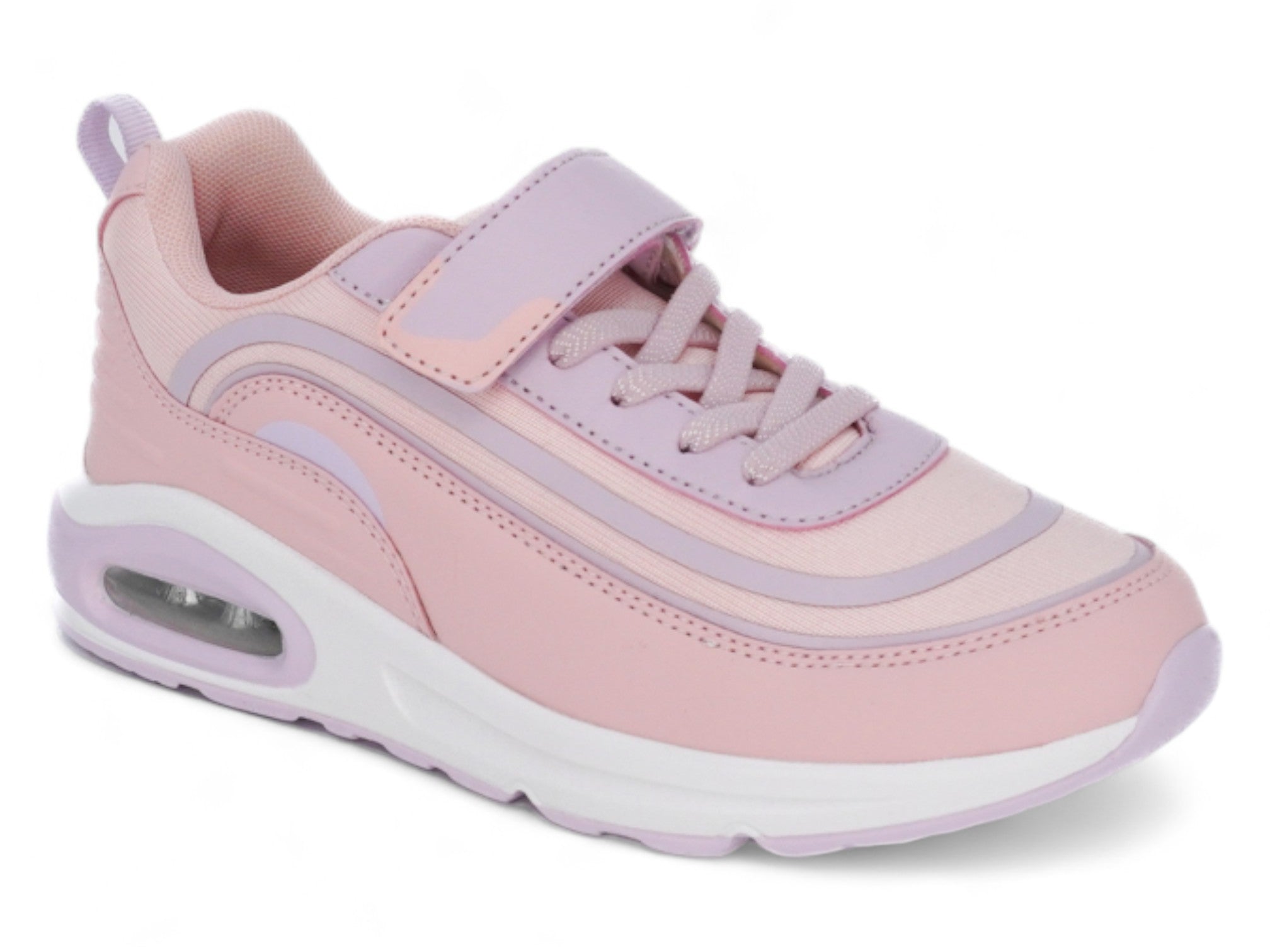 Girls Pink & Purple Bubble Athletic Sneaker