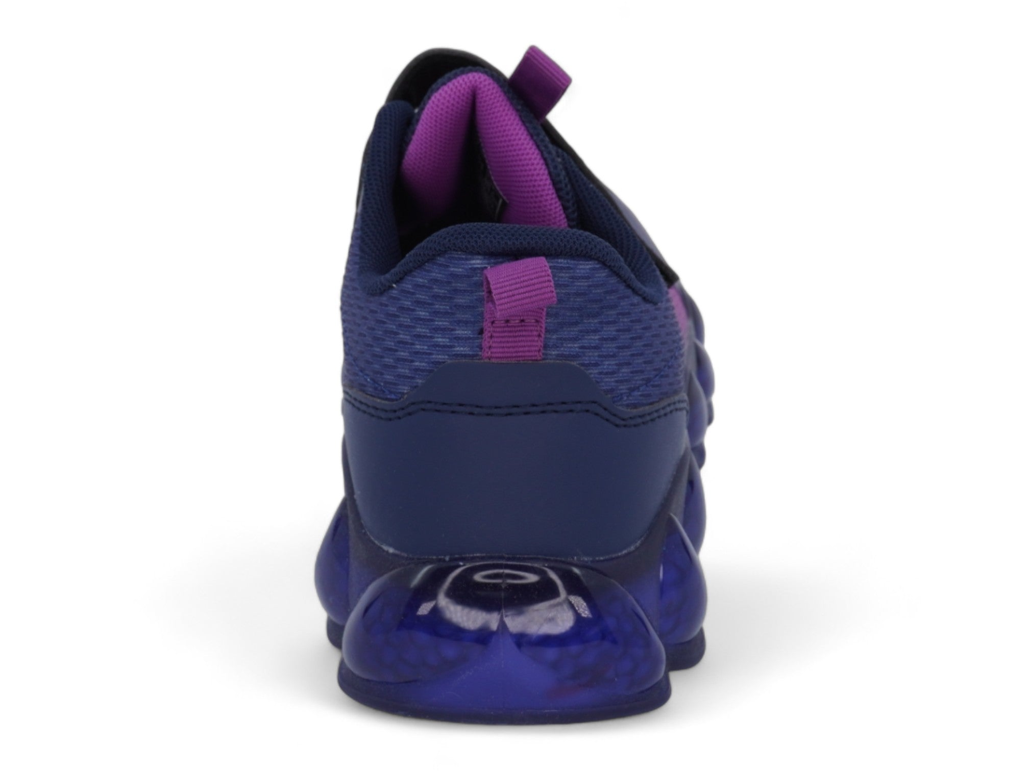 Girls Purple Flyknit Athletic Sneaker