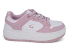 Women's Pink Platform Court Sneaker