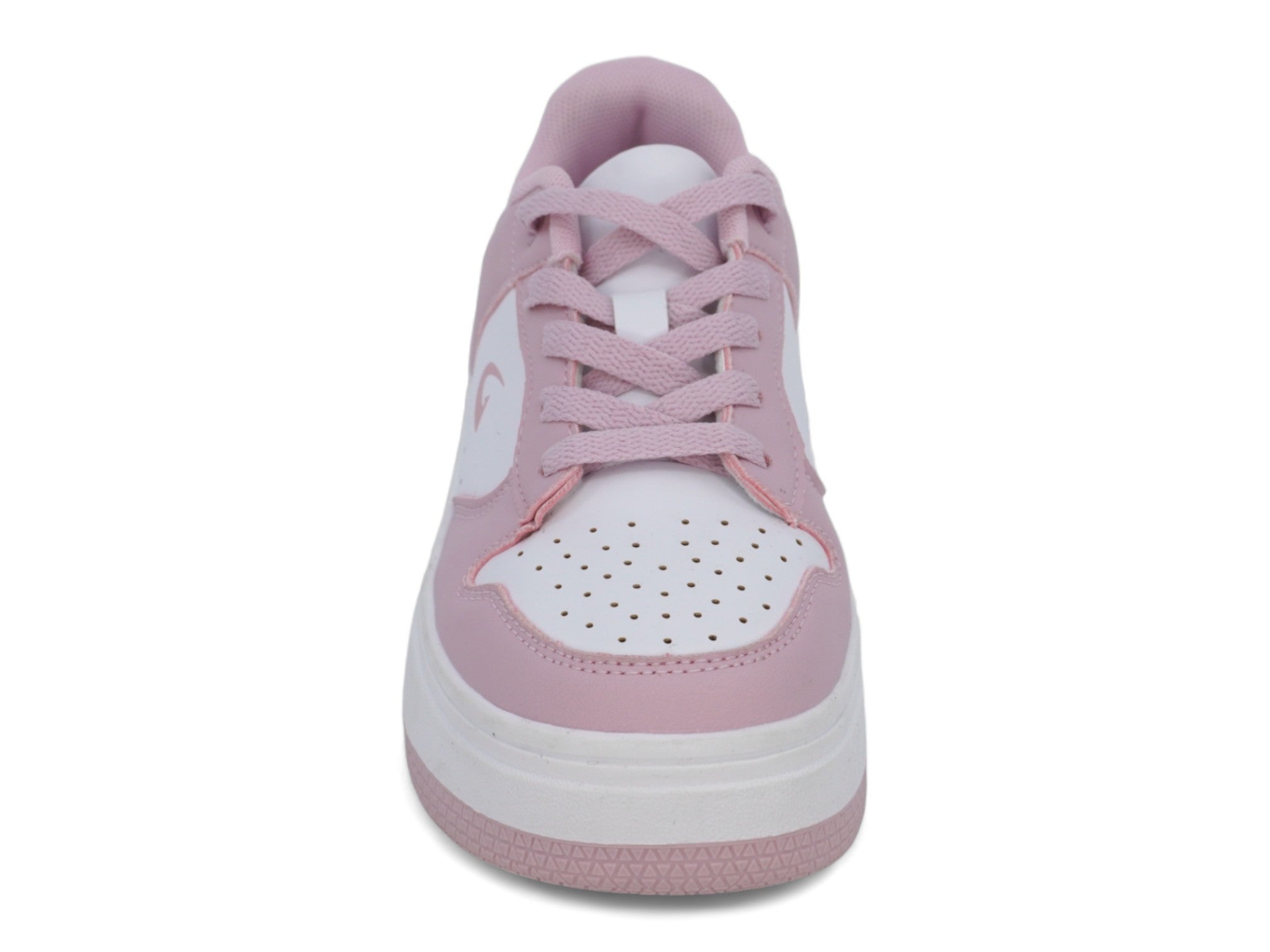 Women's Pink Platform Court Sneaker