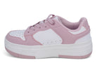 Women's Pink Platform Court Sneaker