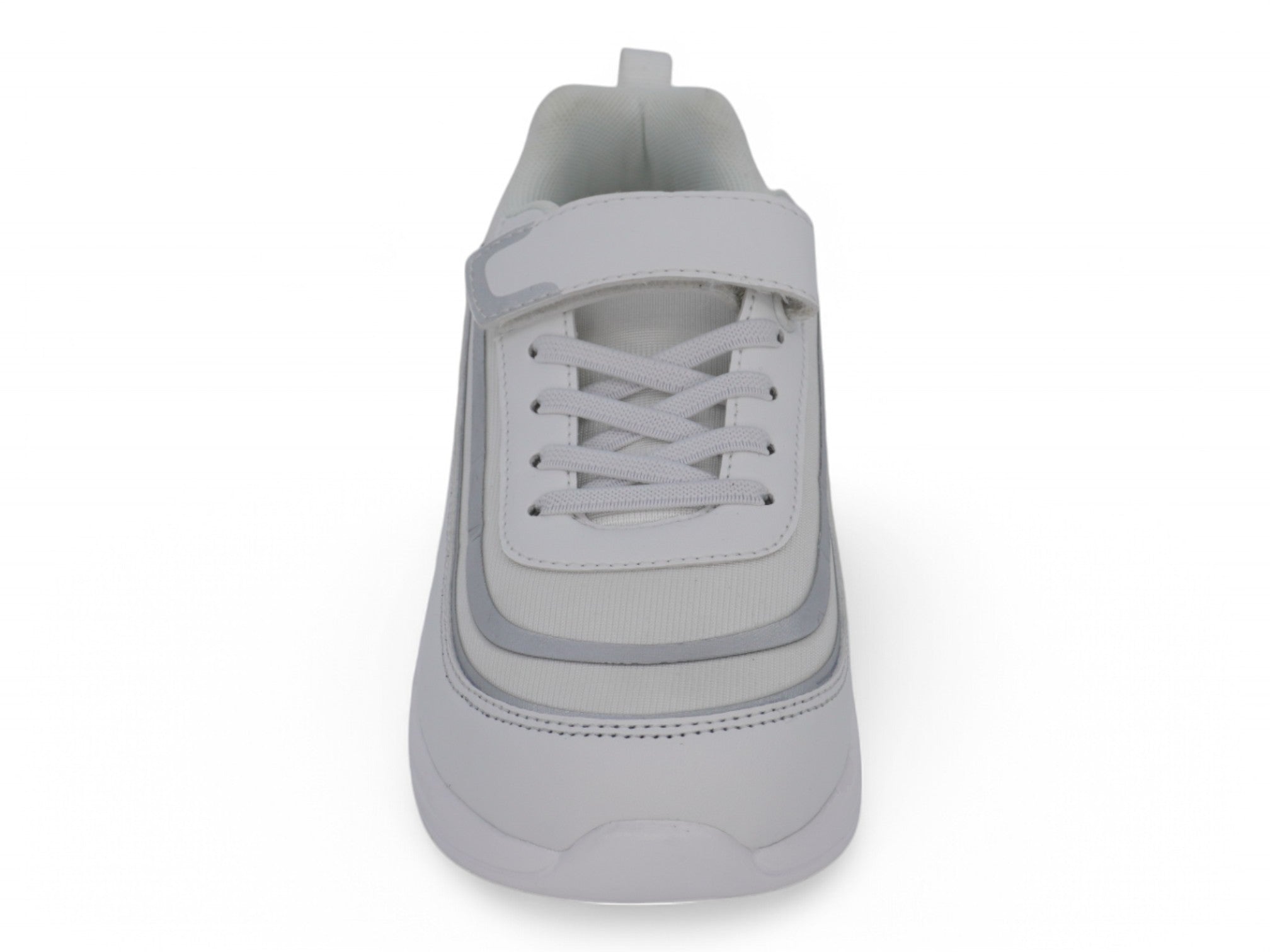 Girls White Bubble Sneaker