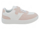Girls Pink Platform Velcro Sneaker
