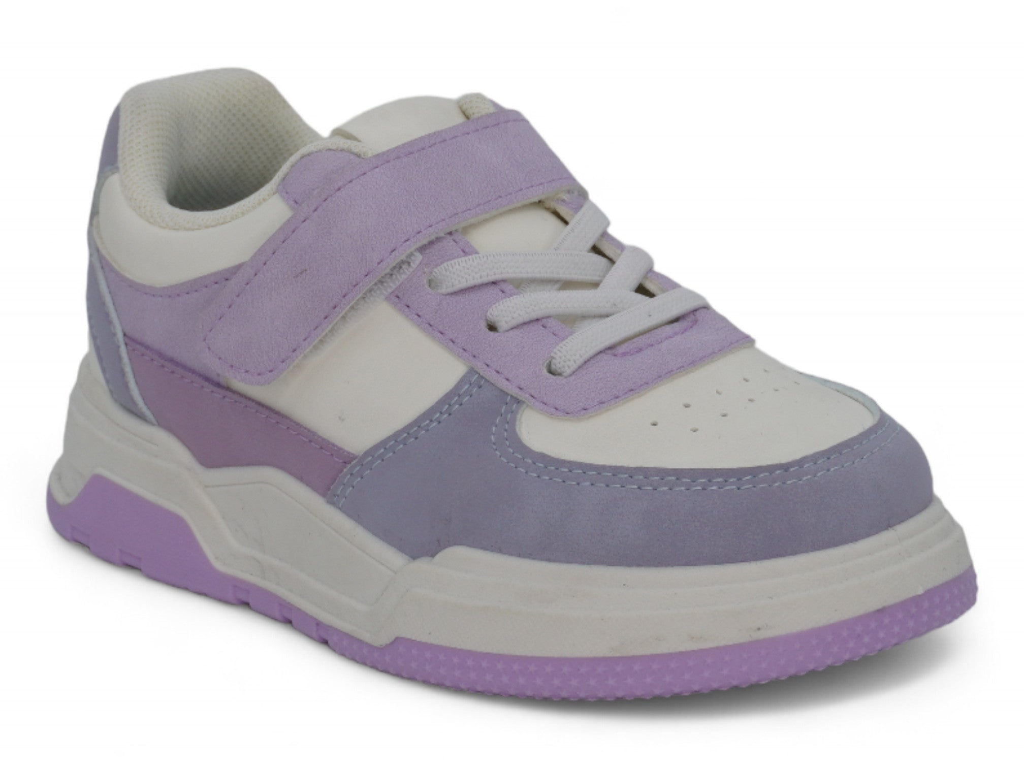Girls Blue & Purple Platform Sneaker