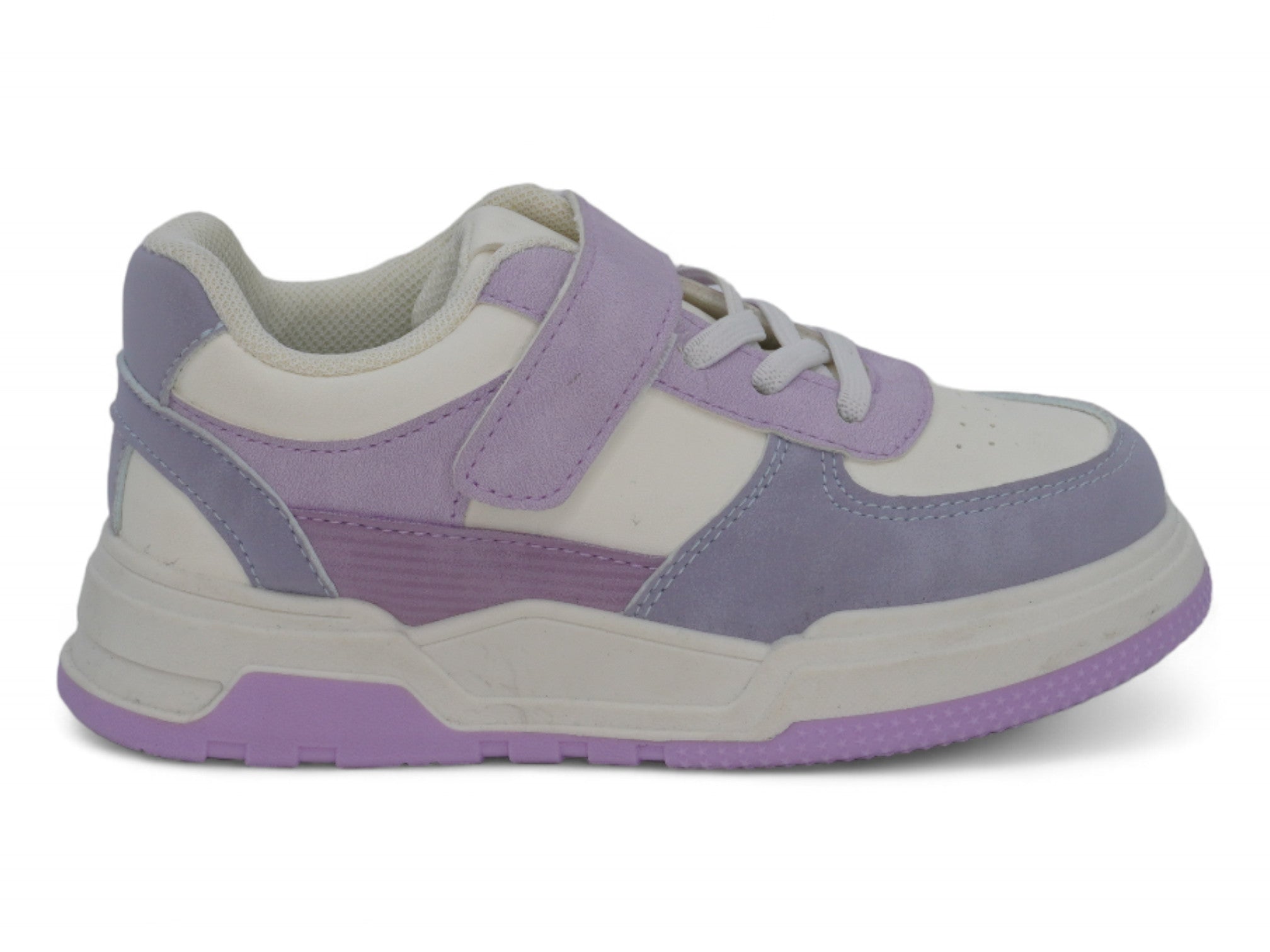 Girls Blue & Purple Platform Sneaker