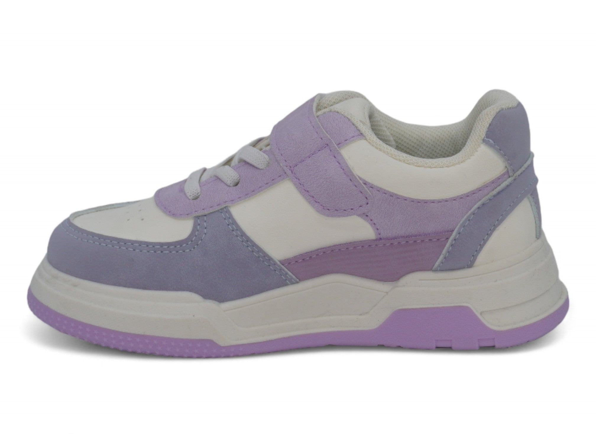 Girls Blue & Purple Platform Sneaker