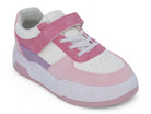 Girls Pink & White Platform Sneaker