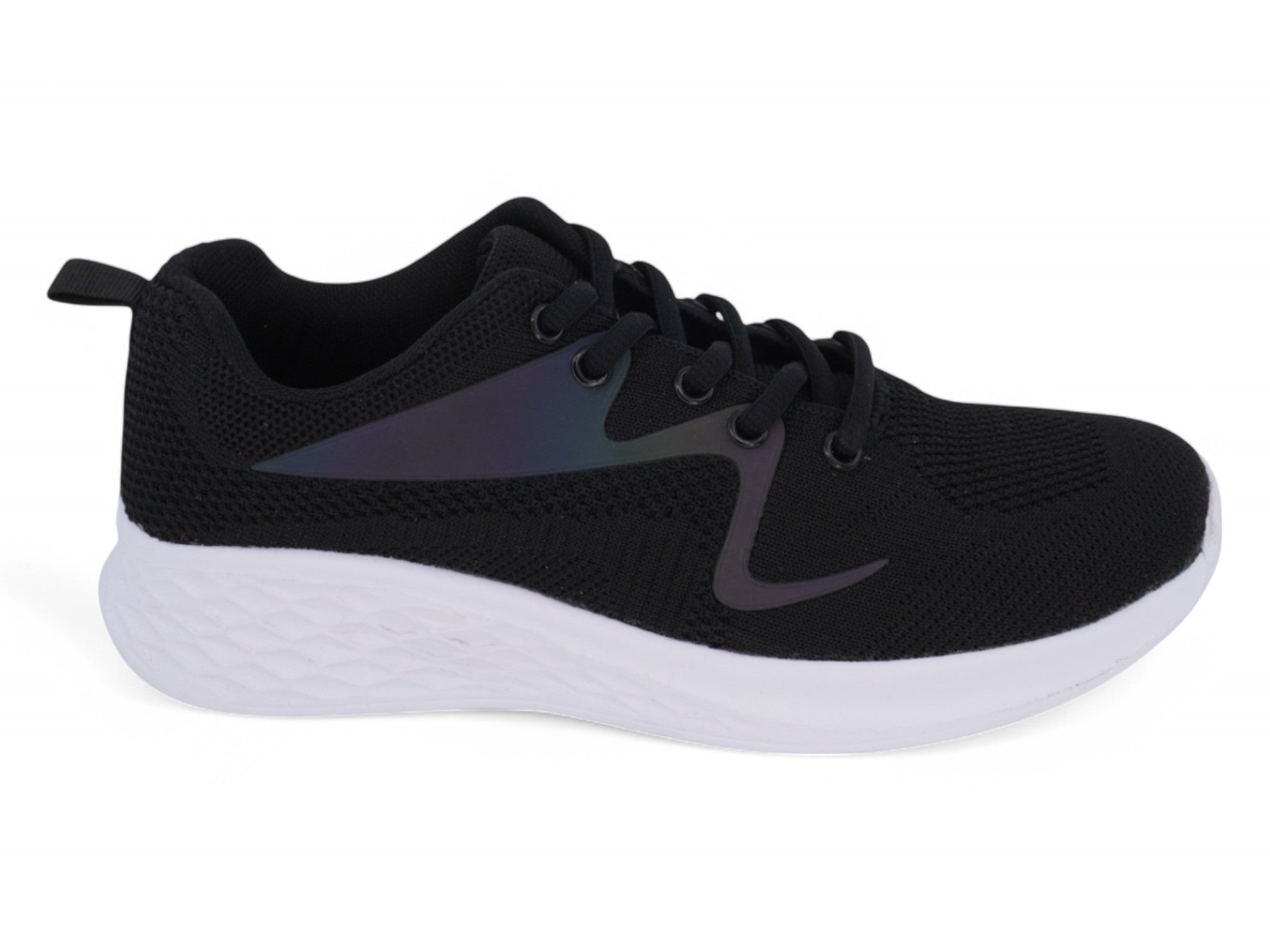 Girls Black Flyknit Sneaker