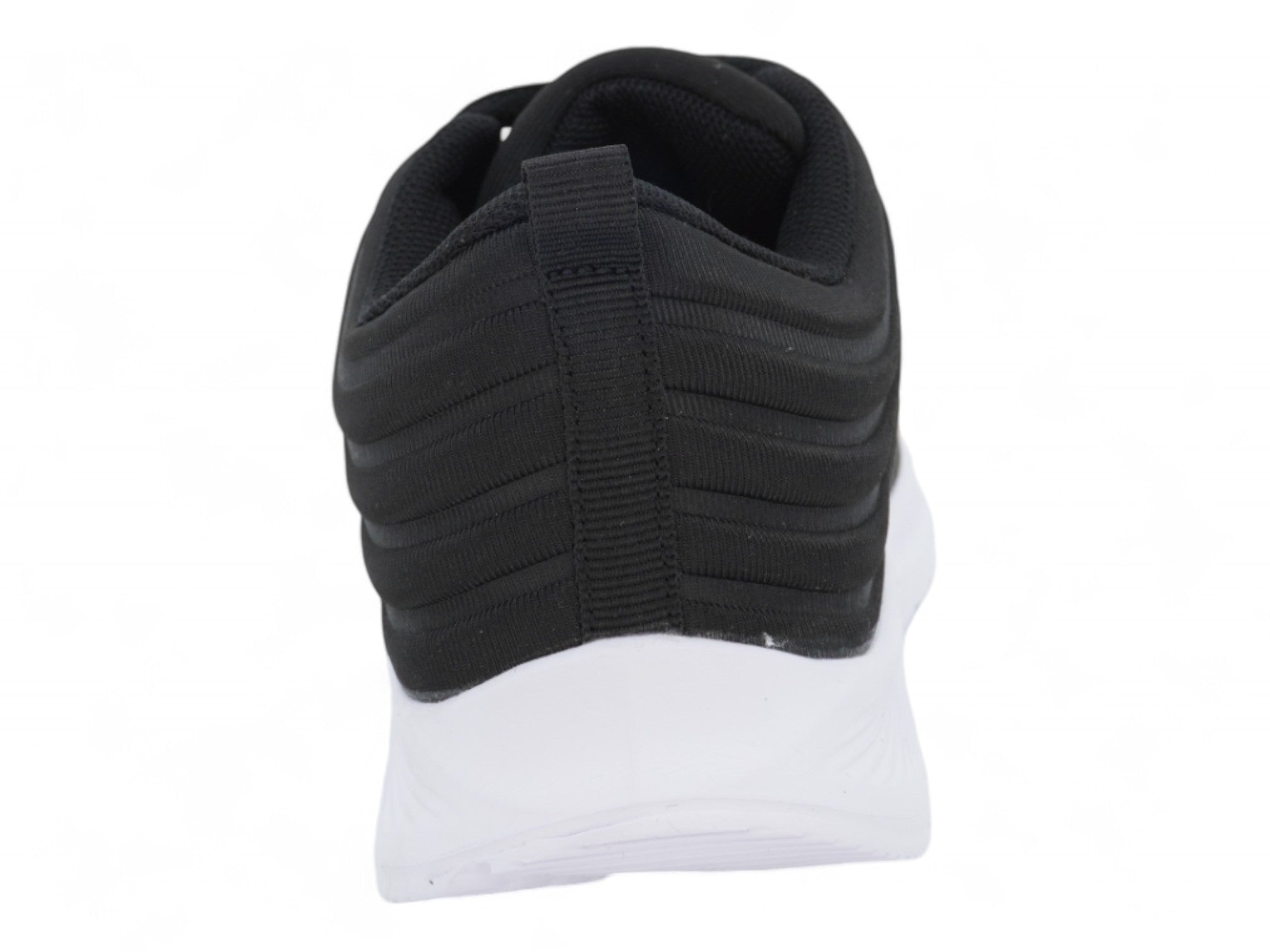 Unisex Black Lines Slip On Sneaker