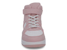 Girls Blush Pink & White High Top Sneaker
